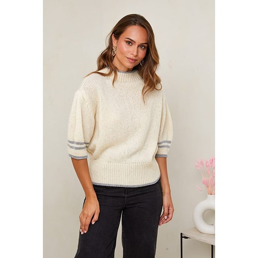 L'armoire de Suzette Sweter w kolorze kremowym L'armoire De Suzette 36/38 wyprzedaż Limango Polska