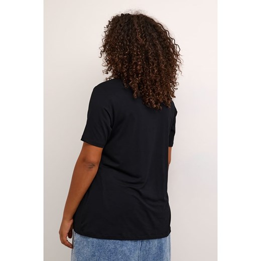 KAFFE curve Koszulka w kolorze czarnym - id: 16267210 - marki Kaffe - 178231832 KAFFE curve Koszulka w kolorze czarnym ze sklepu Limango Polska w kategorii Bluzki damskie - zdjęcie 178231832
