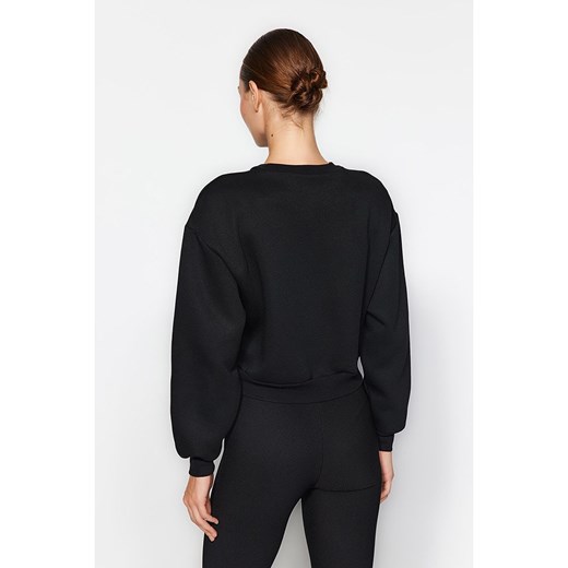 trendyol Bluza w kolorze czarnym Trendyol L promocyjna cena Limango Polska