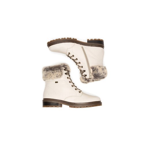 Remonte Botki D0B74-80 Biały Remonte 42 MODIVO