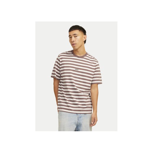 Jack&Jones T-Shirt Vesterbro 12265748 Beżowy Relaxed Fit ze sklepu MODIVO w kategorii T-shirty męskie - zdjęcie 178235873