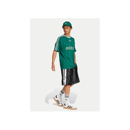 adidas T-Shirt adicolor JP1028 Zielony Loose Fit M MODIVO