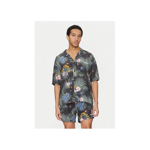 HUGO Koszula Beach 50540065 Zielony Relaxed Fit ze sklepu MODIVO w kategorii Koszule męskie - zdjęcie 178236772