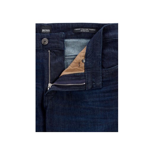 Boss Jeansy Delaware3-1 50449701 Granatowy Slim Fit 34_30 MODIVO