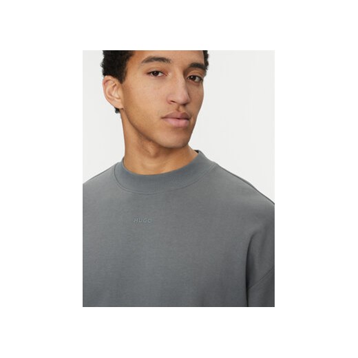 HUGO Bluza Dapocrew 50525892 Szary Relaxed Fit XL MODIVO