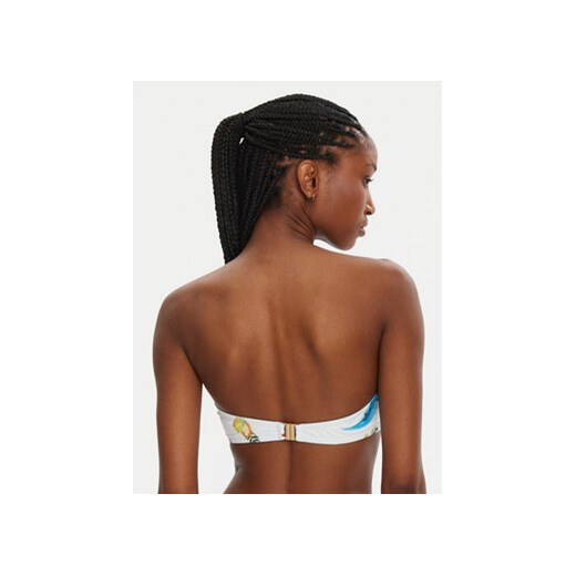 Seafolly Góra od bikini Isla Palm 30574-216 Biały 16 MODIVO