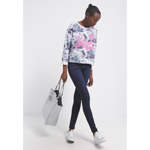 Superdry HAWAII ISLAND Bluza ice marl hula zalando bawełna