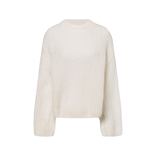 Marie Lund Sweter damski z dzianiny Kobiety Wełna écru jednolity Marie Lund XL/XXL vangraaf wyprzedaż