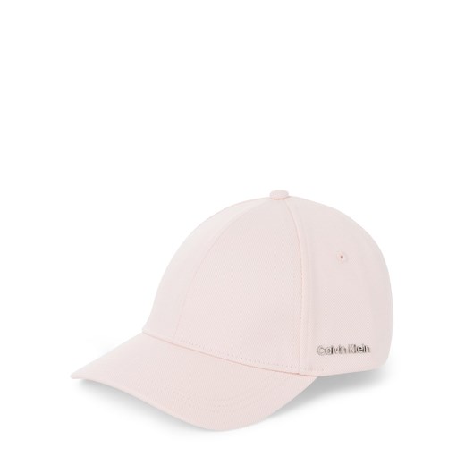Calvin Klein Czapka damska Kobiety Bawełna różowy jednolity ze sklepu vangraaf w kategorii Czapki z daszkiem damskie - zdjęcie 178241170