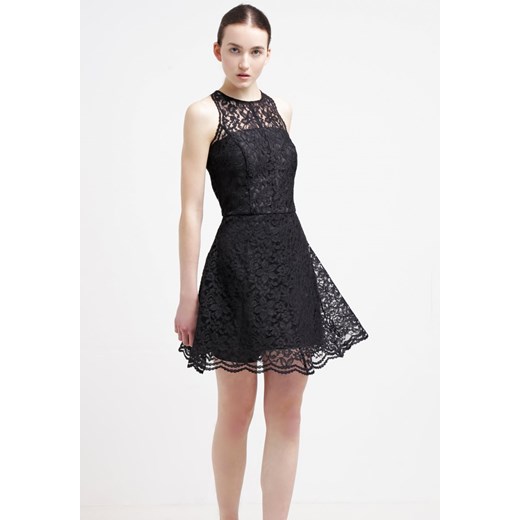 Esprit Collection Sukienka koktajlowa black zalando czarny koronka