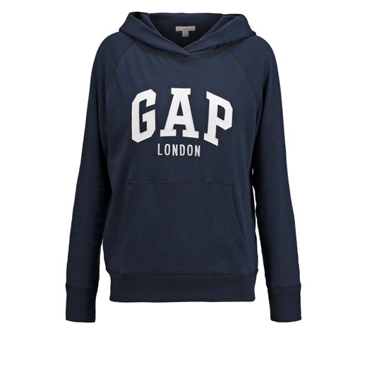 GAP Bluza dark blue zalando czarny abstrakcyjne wzory