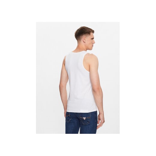 Guess Tank top U97M02 K6YW1 Biały Regular Fit Guess XL MODIVO