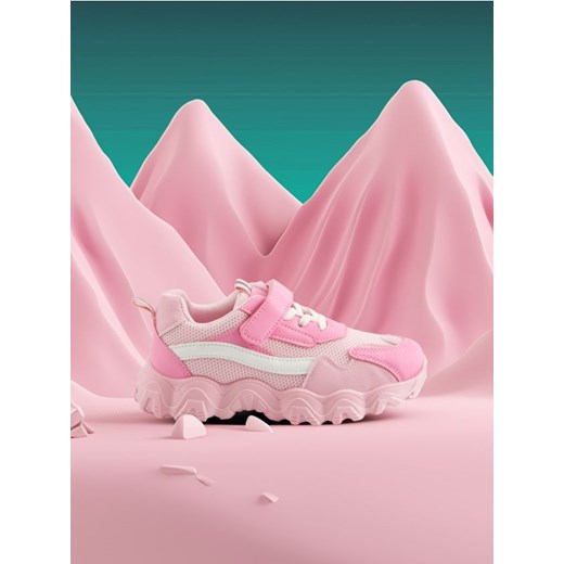 Sinsay - Sneakersy - różowy ze sklepu Sinsay w kategorii Buty sportowe dziecięce - zdjęcie 178252920