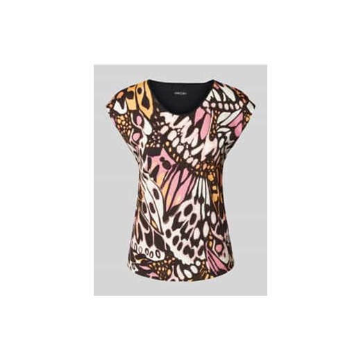 T-shirt z nadrukowanym motywem ze sklepu Peek&Cloppenburg  w kategorii Bluzki damskie - zdjęcie 178253621