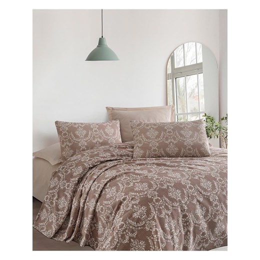 Elizabed Narzuta w kolorze jasnobrązowym ze sklepu Limango Polska w kategorii Narzuty i kapy - zdjęcie 178254461