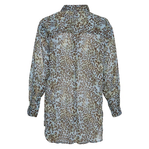 MOSS COPENHAGEN Koszula &quot;Katriana&quot; w kolorze błękitnym ze wzorem Moss Copenhagen XS/S okazyjna cena Limango Polska