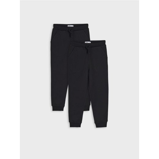 Sinsay - Spodnie dresowe jogger 2 pack - czarny ze sklepu Sinsay w kategorii Spodnie chłopięce - zdjęcie 178257611