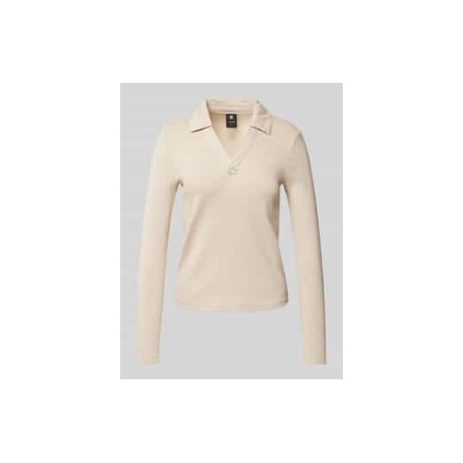 Sweter z dzianiny z kołnierzykiem typu resort ze sklepu Peek&Cloppenburg  w kategorii Swetry damskie - zdjęcie 178257822