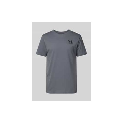 T-shirt z nadrukiem z logo ze sklepu Peek&Cloppenburg  w kategorii T-shirty męskie - zdjęcie 178257833