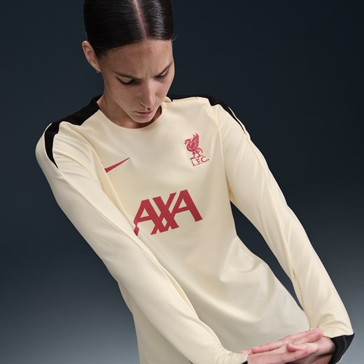 Bluzka damska Nike z okrągłym dekoltem z długim rękawem sportowa