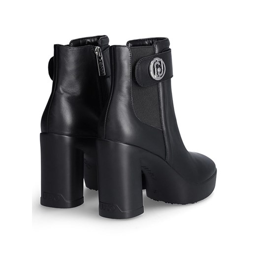 Botki Liu Jo z tkaniny 