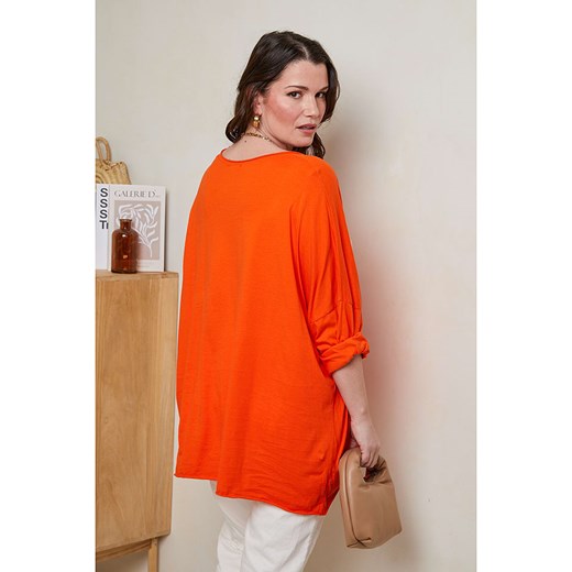 Curvy Lady Bluzka w kolorze pomarańczowym Curvy Lady 44/46 wyprzedaż Limango Polska