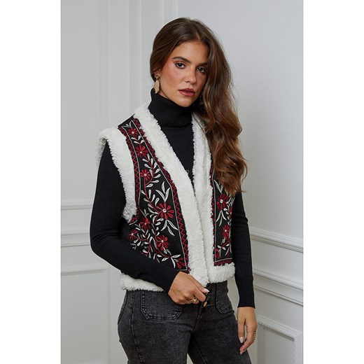 L&apos;armoire de Suzette Kamizelka w kolorze czarnym L'armoire De Suzette 36 Limango Polska okazja