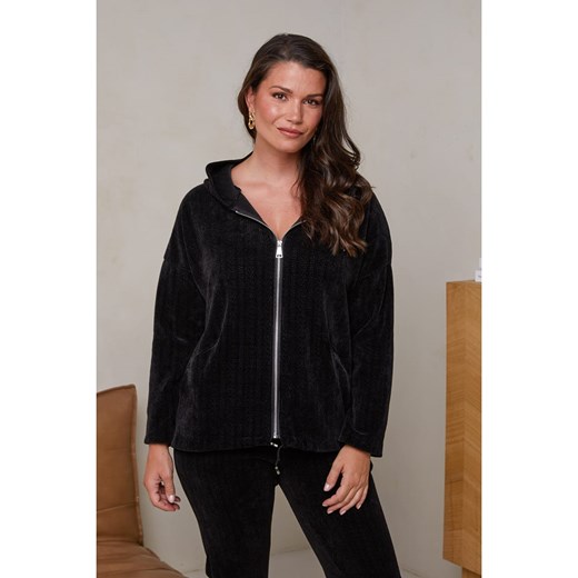 Curvy Lady Bluza w kolorze czarnym ze sklepu Limango Polska w kategorii Bluzy damskie - zdjęcie 178260484