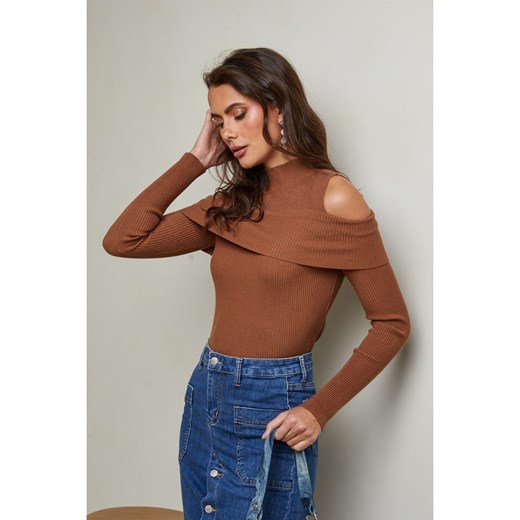 Joséfine Sweter &quot;Lorinci&quot; w kolorze jasnobrązowym Joséfine M promocyjna cena Limango Polska