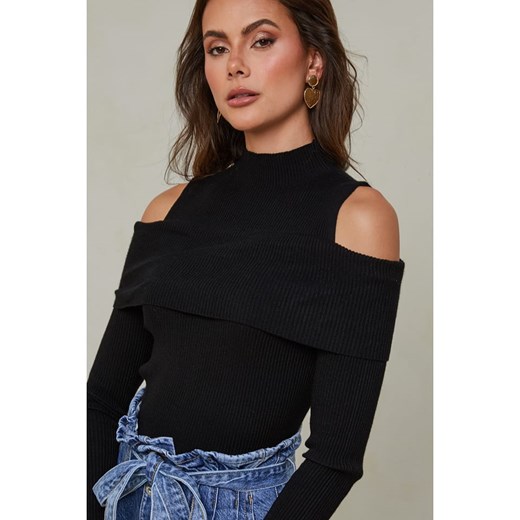 Joséfine Sweter &quot;Lorinci&quot; w kolorze czarnym Joséfine L wyprzedaż Limango Polska