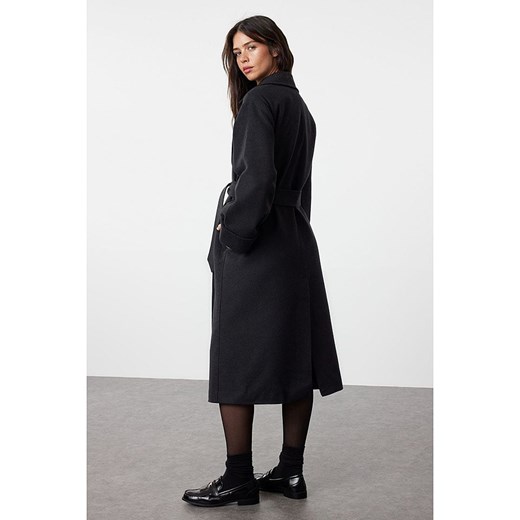 trendyol Płaszcz przejściowy w kolorze antracytowym Trendyol M/L wyprzedaż Limango Polska
