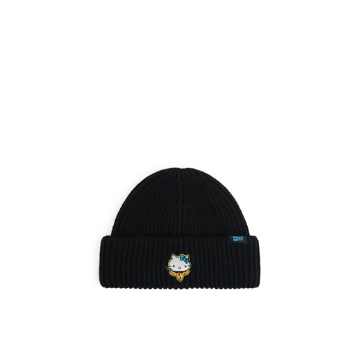 Cropp - Czapka beanie z naszywką Hello Kitty - czarny ze sklepu Cropp w kategorii Czapki zimowe męskie - zdjęcie 178261530