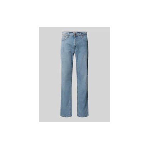 Jeansy o kroju regular fit z 5 kieszeniami model ‘CLARK’ ze sklepu Peek&Cloppenburg  w kategorii Jeansy męskie - zdjęcie 178263401