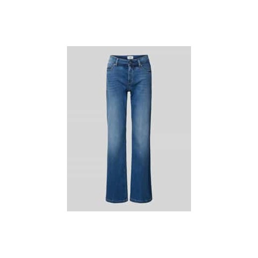 Jeansy rozkloszowane z dodatkiem streczu model ‘PARIS FLARED’ ze sklepu Peek&Cloppenburg  w kategorii Jeansy damskie - zdjęcie 178263412
