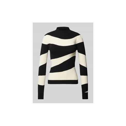 Sweter z dzianiny z golfem ze sklepu Peek&Cloppenburg  w kategorii Swetry damskie - zdjęcie 178264793