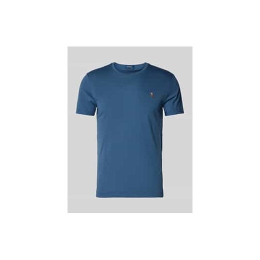 T-shirt z wyhaftowanym logo ze sklepu Peek&Cloppenburg  w kategorii T-shirty męskie - zdjęcie 178264803