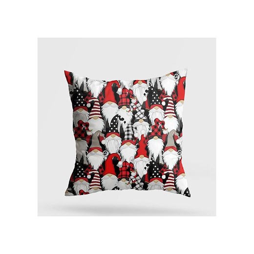 Colorful Cotton Poduszka w kolorze szaro-czerwonym ze sklepu Limango Polska w kategorii Poduszki dekoracyjne - zdjęcie 178264832