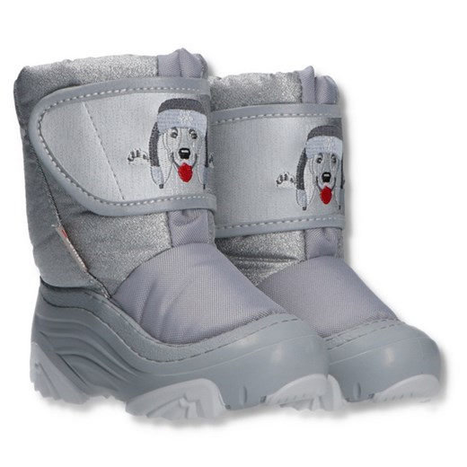 Śniegowce dziecięce DOGGY 2 SILVER NE ze sklepu Demar24 w kategorii Buty zimowe dziecięce - zdjęcie 178264970