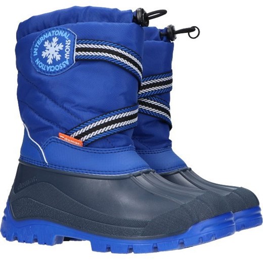 Niebieskie śniegowce dziecięce SNOW LAKE ze sklepu Demar24 w kategorii Buty zimowe dziecięce - zdjęcie 178265041