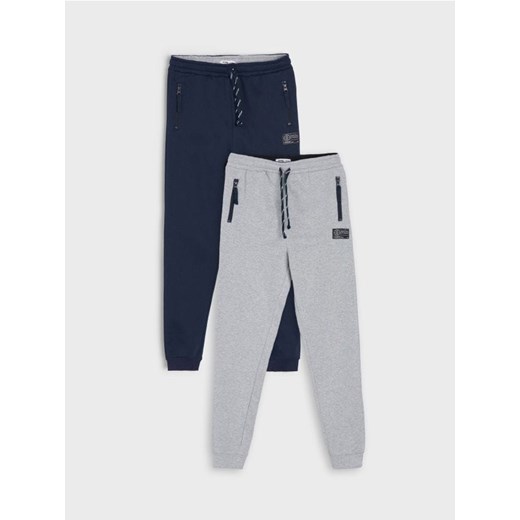 Sinsay - Spodnie 2 pack - szary ze sklepu Sinsay w kategorii Spodnie chłopięce - zdjęcie 178267511