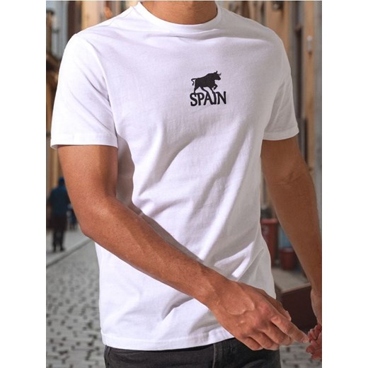 Sinsay - Koszulka - biały ze sklepu Sinsay w kategorii T-shirty męskie - zdjęcie 178267524