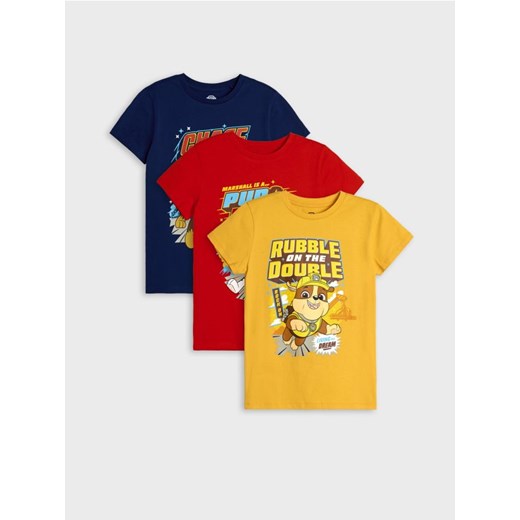 Sinsay - Koszulka Psi Patrol 3 pack - wielobarwny ze sklepu Sinsay w kategorii T-shirty chłopięce - zdjęcie 178267571