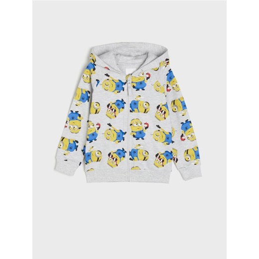 Sinsay - Bluza Minionki - szary ze sklepu Sinsay w kategorii Bluzy chłopięce - zdjęcie 178267581
