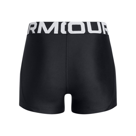 Dziewczęce krótkie legginsy treningowe Under Armour G HeatGear Shorty - czarne ze sklepu Sportstylestory.com w kategorii Spodnie dziewczęce - zdjęcie 178269573