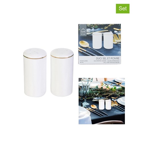 every ware 2-częściowy zestaw w kolorze białym - 80 ml ze sklepu Limango Polska w kategorii Młynki do soli i pieprzu - zdjęcie 178269723