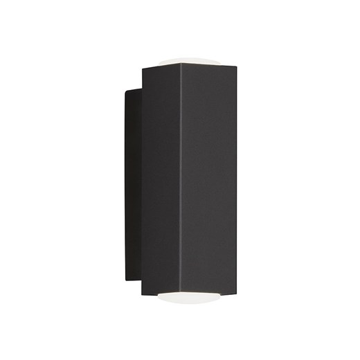 FISCHER &amp; HONSEL Lampa ścienna LED &quot;Carlo&quot; w kolorze czarnym - 4 x 13 x 6 cm ze sklepu Limango Polska w kategorii Lampy ścienne - zdjęcie 178269890