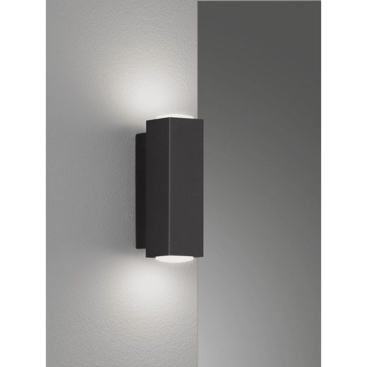FISCHER & HONSEL Lampa ścienna LED "Carlo" w kolorze czarnym - 4 x Fischer & Honsel onesize promocja Limango Polska