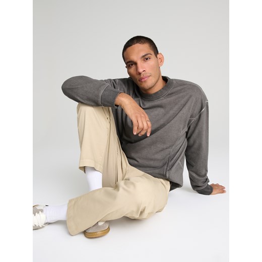 Sinsay - Spodnie straight fit - Inny Sinsay 34 Sinsay