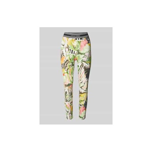Spodnie materiałowe o kroju skinny fit z wszytym kantem ze sklepu Peek&Cloppenburg  w kategorii Spodnie damskie - zdjęcie 178273502
