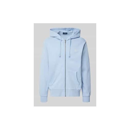 Bluza rozpinana z wyhaftowanym logo ze sklepu Peek&Cloppenburg  w kategorii Bluzy męskie - zdjęcie 178273511